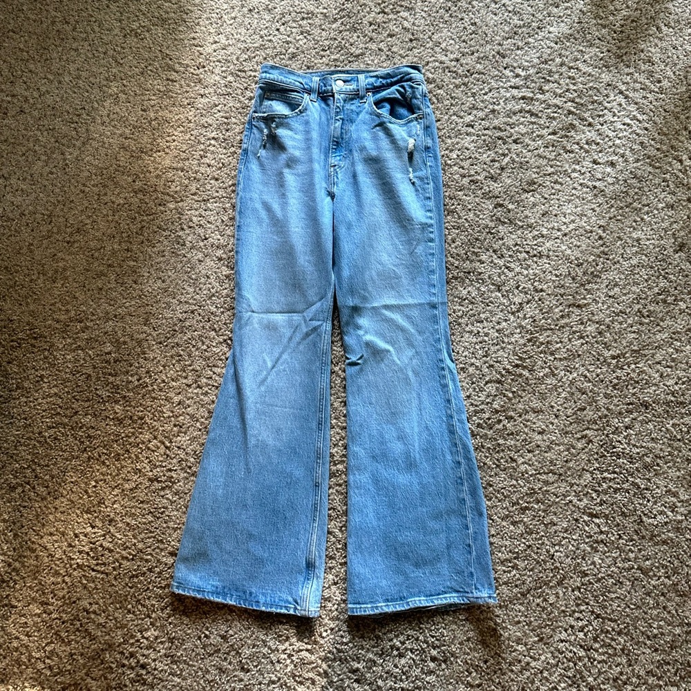 Levi’s 70s high flare jeans